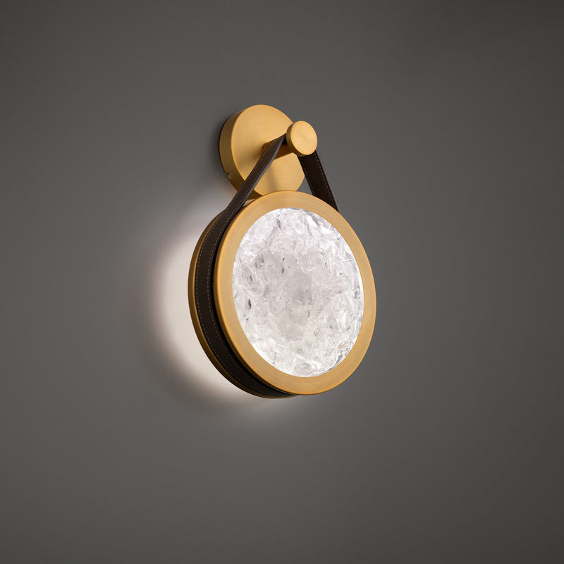Clare Wall Sconce in Warm Bronzed Brass