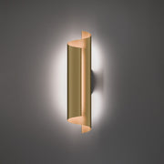 Pirouette 24" Wall Sconce in Aged Brass