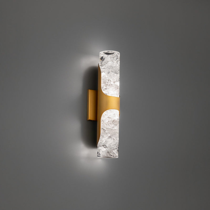 Royce Wall Sconce in Aged Brass