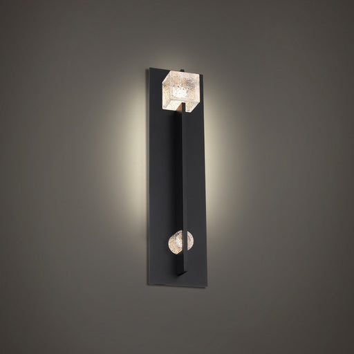 Scepter 2-Light Outdoor Wall Sconce in Black