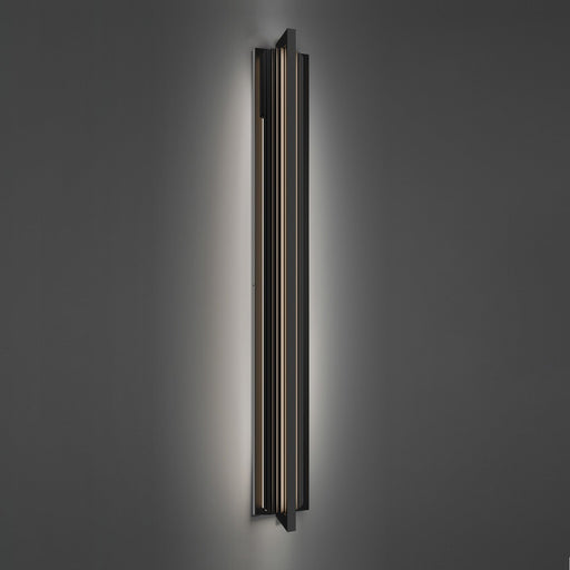 Krimp 60" Outdoor Wall Sconce in Black