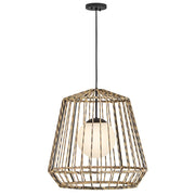 Arlen 24" Outdoor Pendant in Black