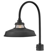 Troyer Outdoor Post Light in Black