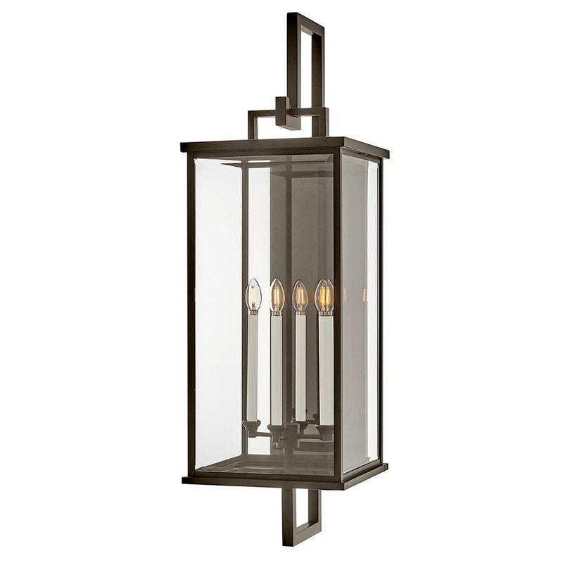 Weymouth Grande Outdoor Wall Lantern in Oil Rubbed Bronze