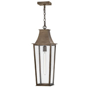 Georgetown Outdoor Hanging Lantern in Burnished Bronze