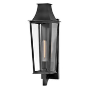 Georgetown Medium Outdoor Wall Lantern in Black
