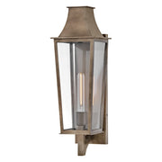 Georgetown Medium Outdoor Wall Lantern in Burnished Bronze