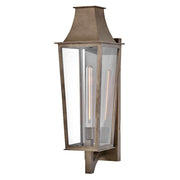 Georgetown Large Outdoor Wall Lantern in Burnished Bronze