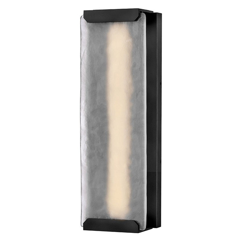 Zayde Large Outdoor Wall Sconce in Black