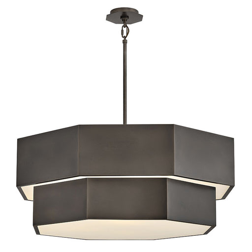 Facet 12-Light Pendant in Black Oxide