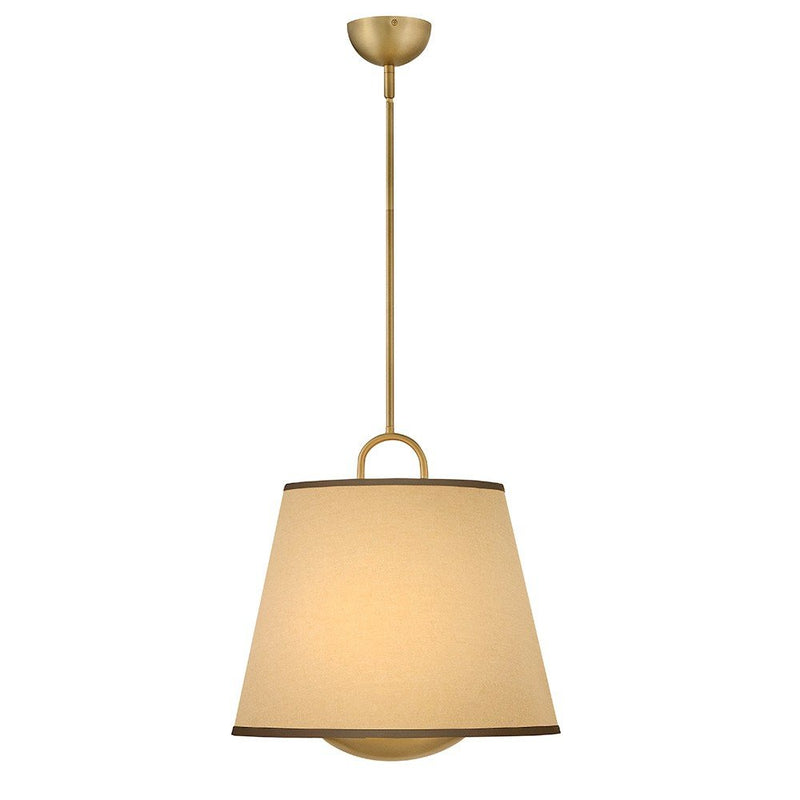 Sonia 3-Light Pendant in Lacquered Brass