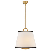 Sonia 3-Light Pendant in Lacquered Brass