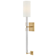 Anika 36" Wall Sconce in Lacquered Brass