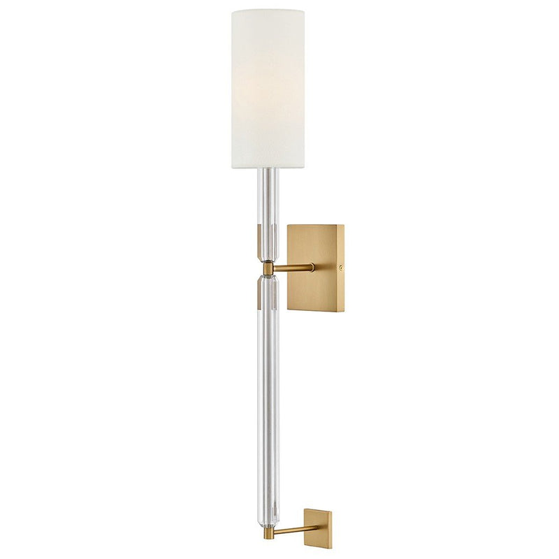 Anika 36" Wall Sconce in Lacquered Brass