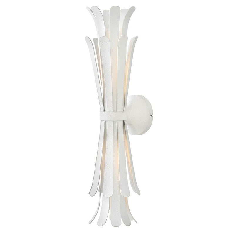 Reina 2-Light Wall Sconce in Textured Plaster