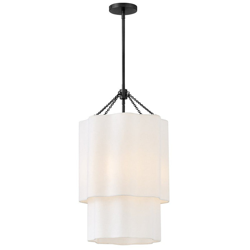 Gwen 4-Light Pendant in Black
