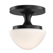 Knox Extra Small Semi-Flush Mount in Black