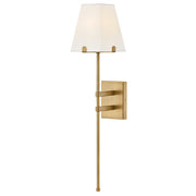 Benton Wall Sconce in Lacquered Brass