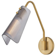 Altman Wall Sconce in Lacquered Brass