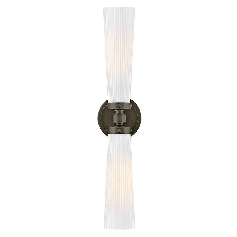 Jude 2-Light Bath Vanity Light in Black Oxide