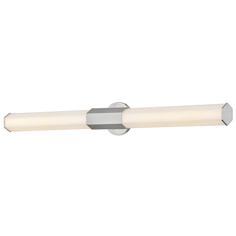 Facet 40" Bath Vanity Light in Polished Nickel