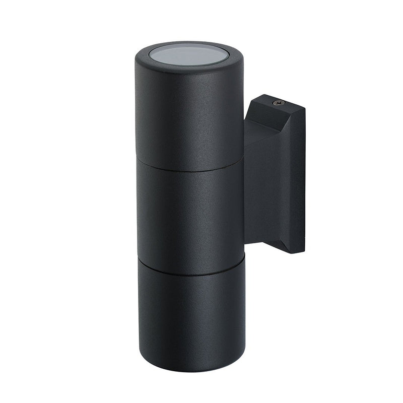 LED Retrofit 2-Light Deck Light in Black Brass