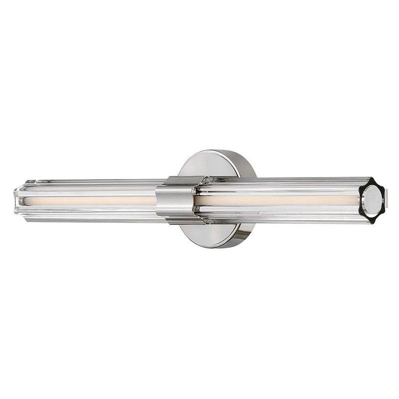 Georgette 24" Bath Vanity Light in Polished Nickel