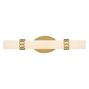 Eliza LED Bath Vanity Light in Lacquered Brass