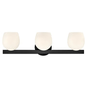 Mae 3-Light Bath Vanity Light in Black