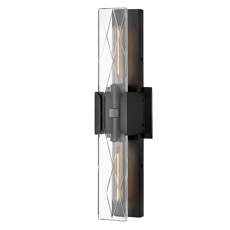 Monte 2-Light Wall Sconce in Black Oxide