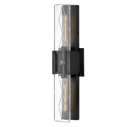 Monte 2-Light Wall Sconce in Black Oxide