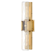 Monte 2-Light Wall Sconce in Heritage Brass