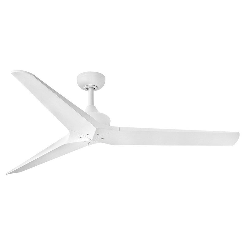 Chisel 60" Outdoor Smart Ceiling Fan in Matte White
