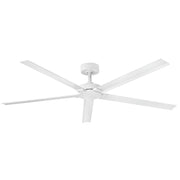 Vento 60" Outdoor Smart Ceiling Fan in Matte White