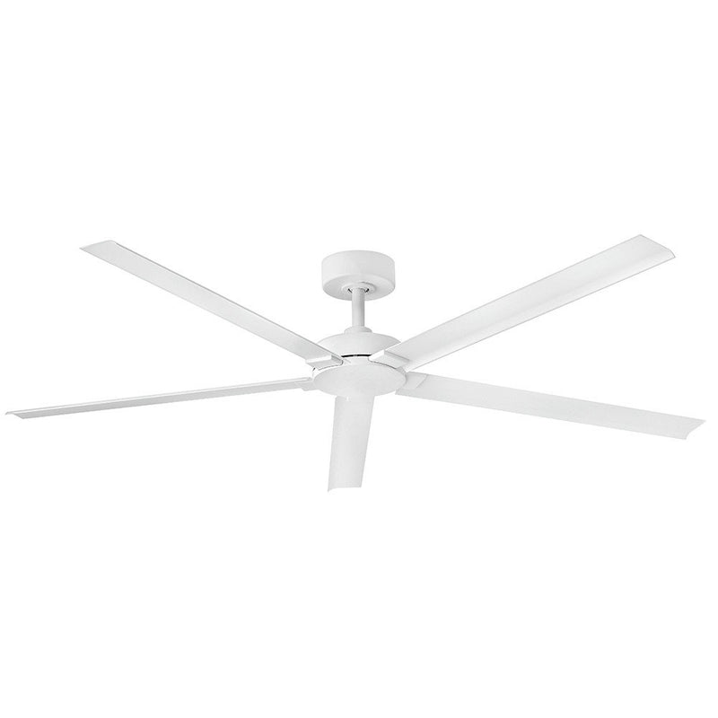 Vento 60" Outdoor Smart Ceiling Fan in Matte White