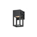 Strand VX LED Outdoor Wall Sconce in Black