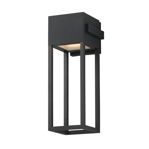Strand VX LED Outdoor Wall Sconce in Black