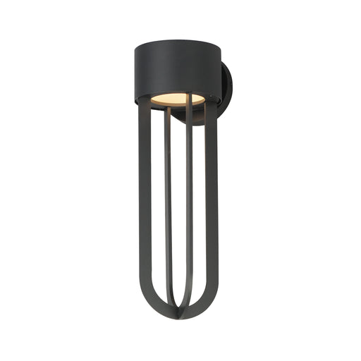 Quayside VX LED Outdoor Wall Sconce in Black