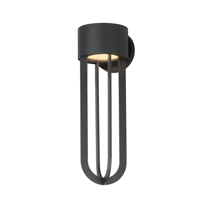 Quayside VX LED Outdoor Wall Sconce in Black