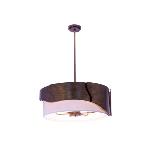 Midway 8-Light Chandelier in Bright GOLD