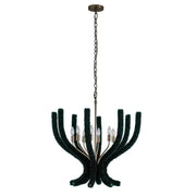 Coral 8-Light Chandelier in Brushed Champagne Gold