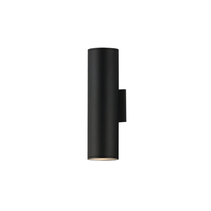 Stout LED Outdoor Wall Sconce in Black