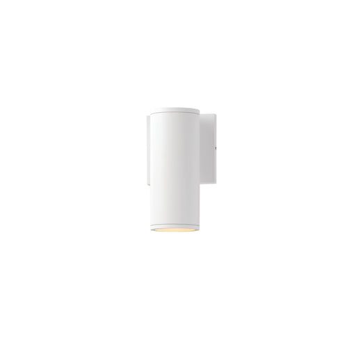 Caldera LED Outdoor Wall Sconce in White