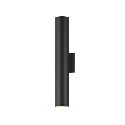 Caldera LED Outdoor Wall Sconce in Black