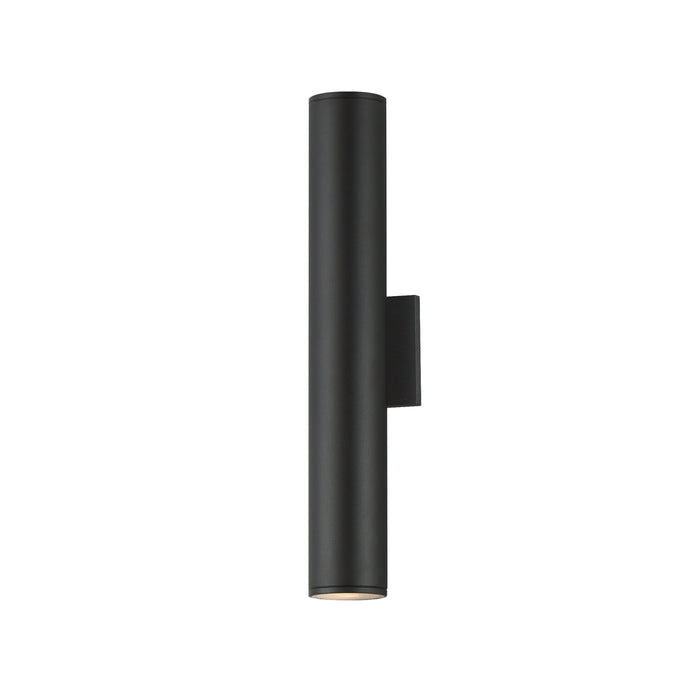 Caldera LED Outdoor Wall Sconce in Black