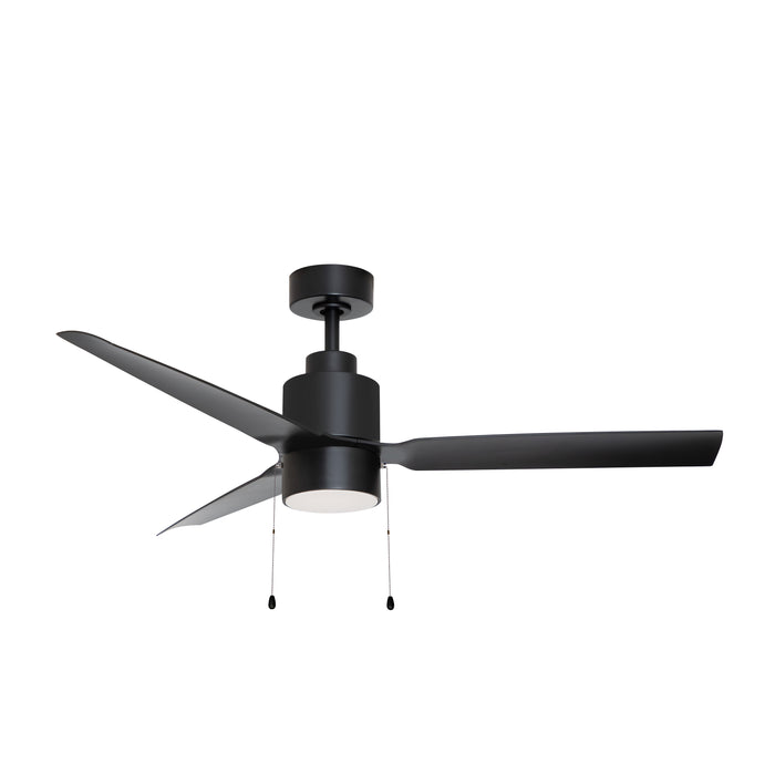 Falcon - Pull 52"Ceiling Fan in Black