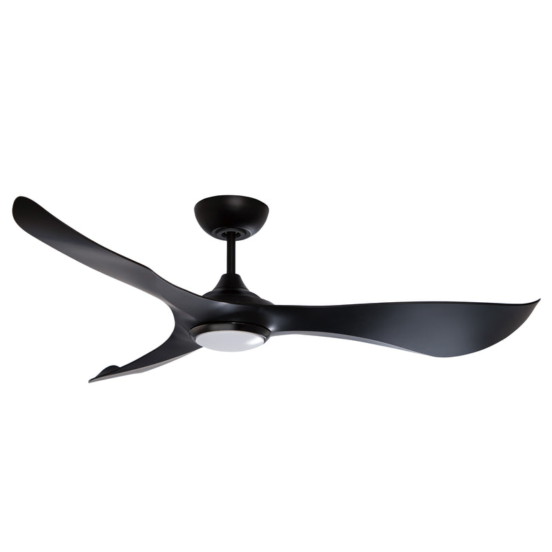 Keanu 56"Ceiling Fan in White / Black