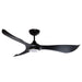 Keanu 56"Ceiling Fan in White / Black
