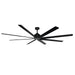 Condor 84" Ceiling Fan in Black