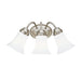 Bath Sconce 3-Light in Brushed Nickel